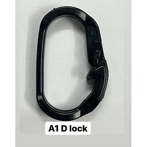Plastic A1D Lock - Color: Black