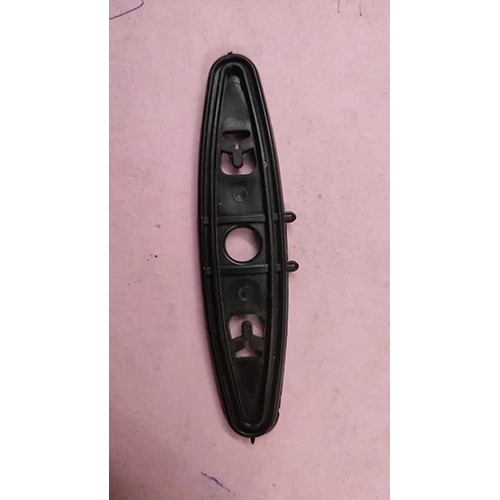 Plastic Oval Clip - Color: Black