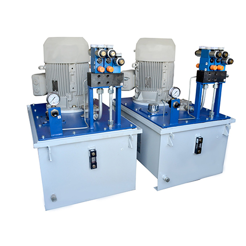 Customized Hydraulic Power Pack - Color: Blue