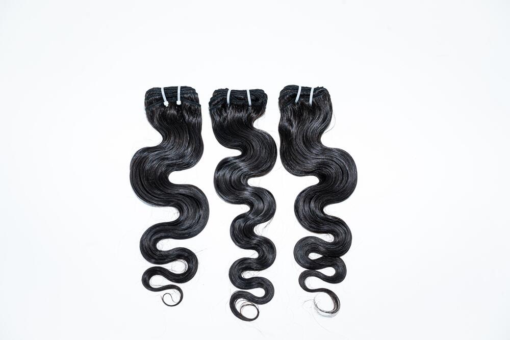 Indian Human Hair Body Wave Human Hair Weft Extensions