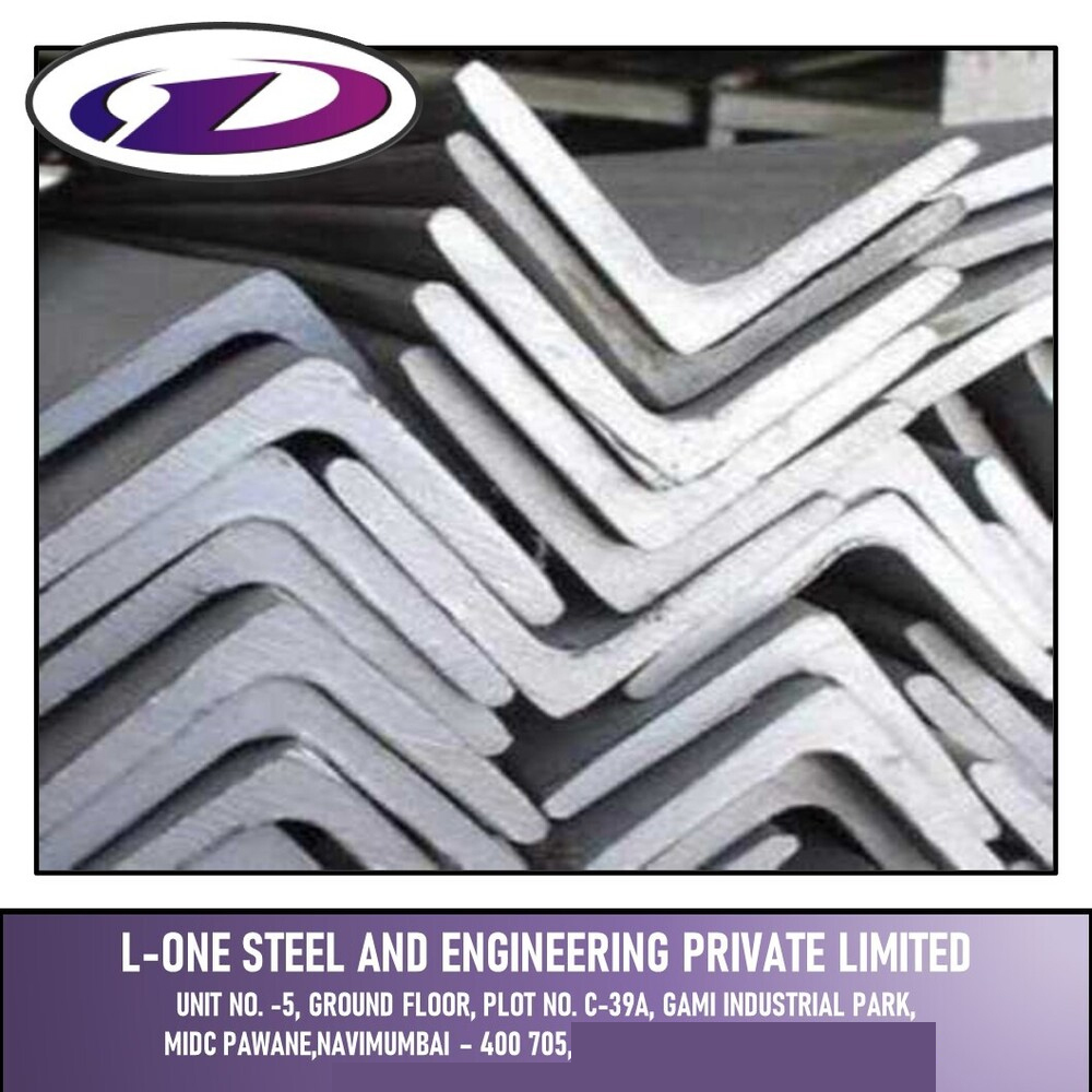 Galvanized Iron Angle - Color: Silver