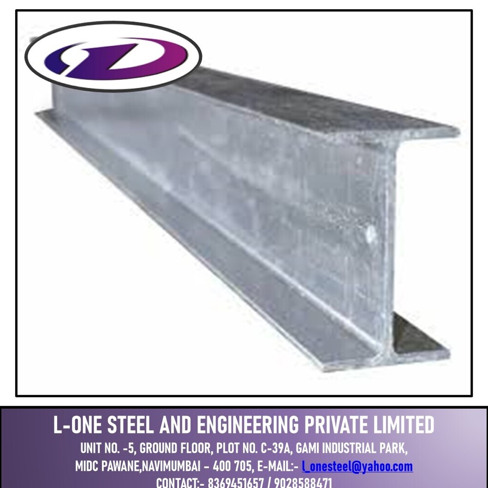 Galvanized Iron Beam - Color: Silver