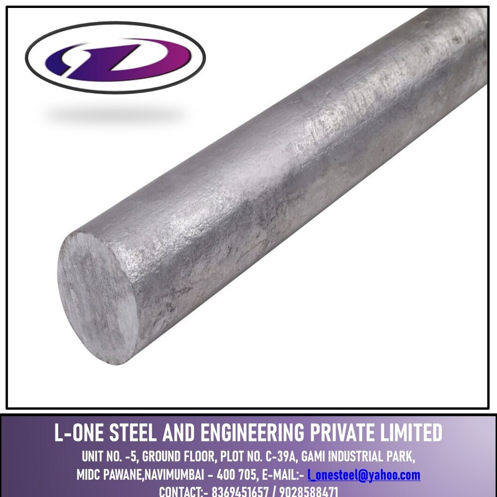 GALVANIZED STEEL ROUND BAR