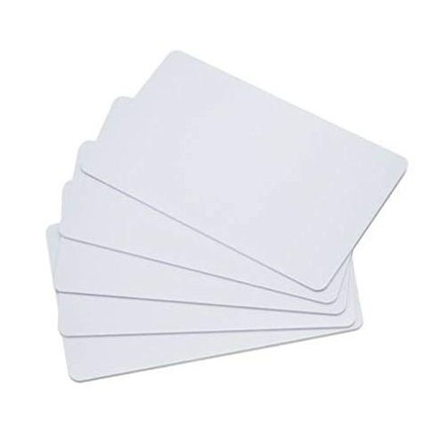 White PVC Inkjet Cards Blank