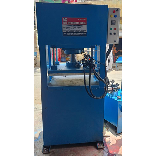 Industrial Hydraulic Press Machine - Color: Blue Paint Coated