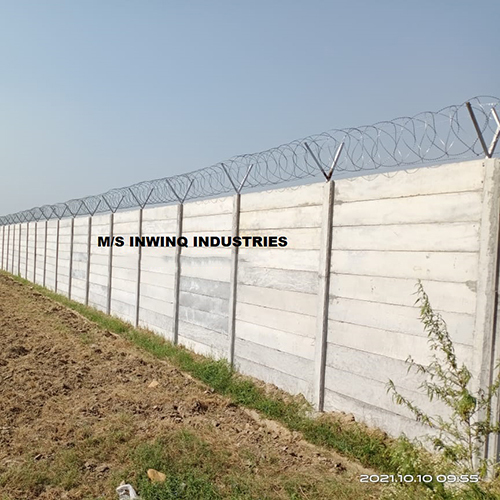 Prestressed Boundary Wall