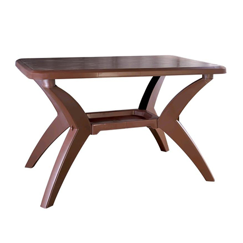 Brown Plastic Plastic Table - Color: Different Available