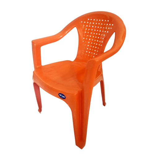 Victoria Plastic Chair - Pvc Plastic, Multiple Sizes Available, Vibrant Colors, 1-year Warranty | Durable Indian Style Design - Modern Aesthetics