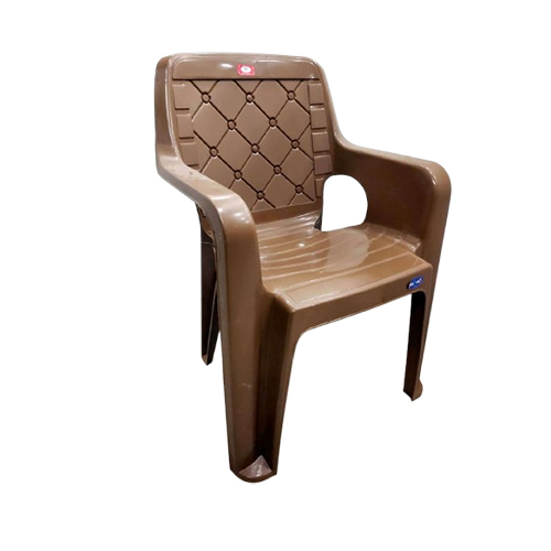 Brown Color Virgin Plastic Chair - Color: Different Available