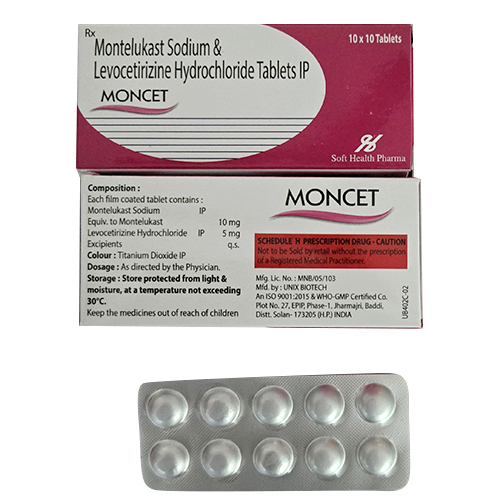 Montelukast Sodium And Levocetirizine Hydrochloride Tablets Ip - Storage Instructions: Cool Place