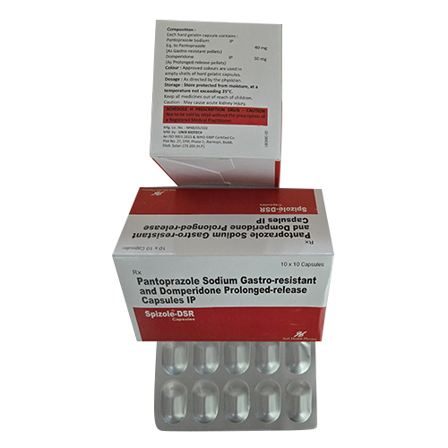 Pantoprazole Sodium Gastro-Resistant And Domperidone Prolonged Release Capsules Ip - Physical Form: Tablets