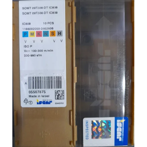SOMT 09T306 DT IC808 ISCAR कार्बाइड इन्सर्ट