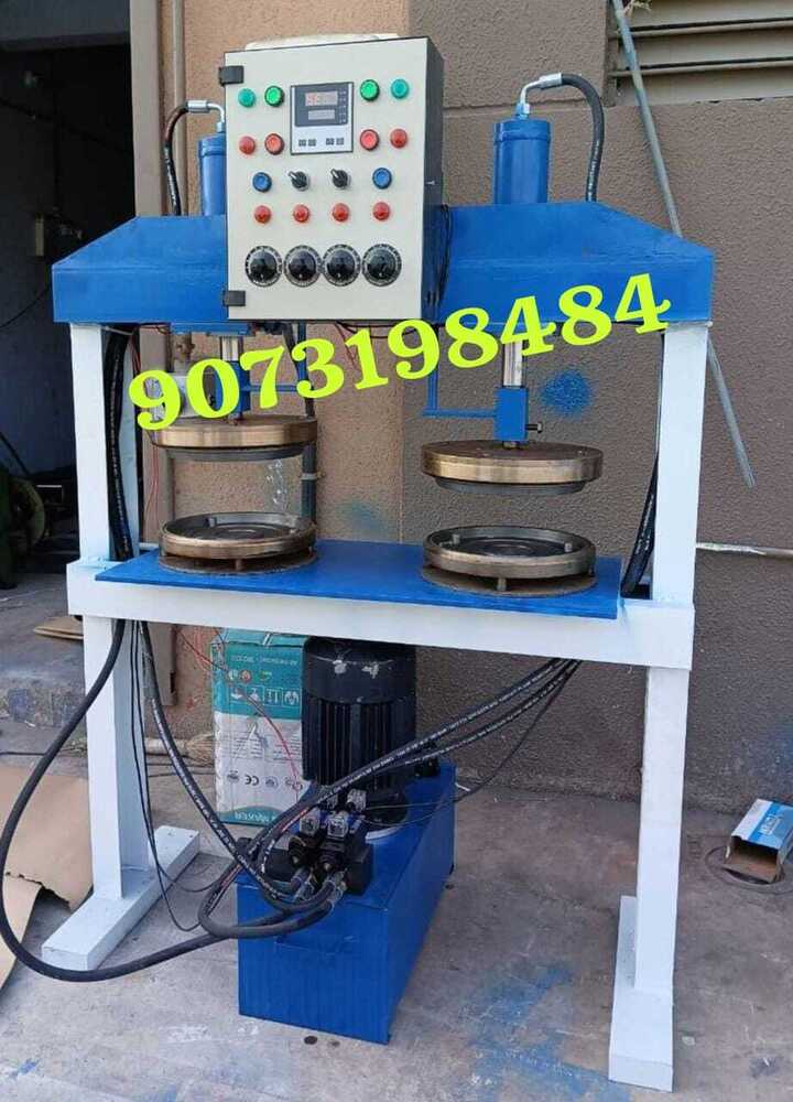 Hydraulic pattal making machine