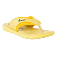 Aerokids Boys Yellow Thong Style Lightweight Sandal (cs67 Yellow) - Color: Multicolor