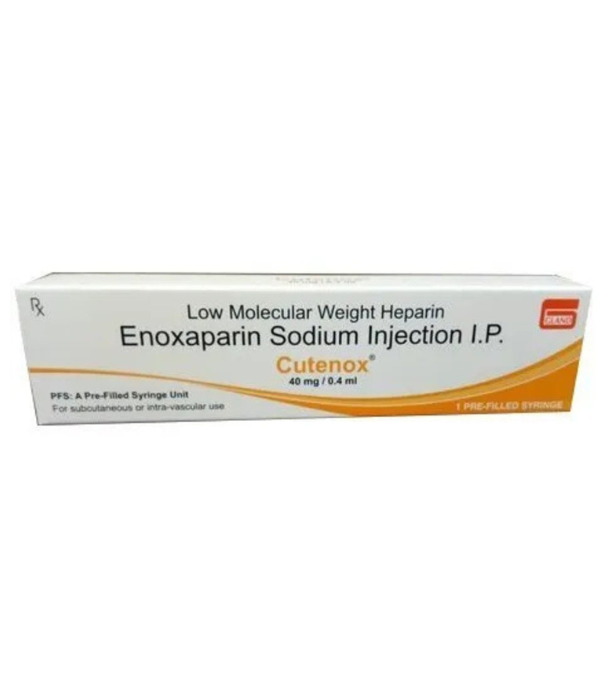 Cutenox 40Mg Injection - Storage: Store Below 25 C