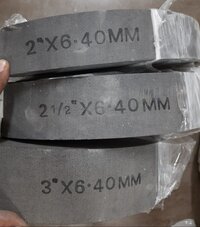 Industrial Ru(rubberrized) Non Metallic Brake Liner - Flexible Moulded, 2" X 6.40 Mm, 2.5" X 6.40 Mm & 3" X 6.40 Mm Sizes | Asbestos Base, Light Grey/brown, Dry Operating Conditions Only