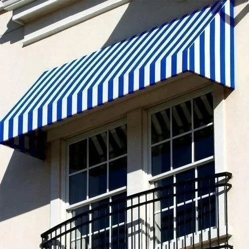 Pvc Drop Awning - Color: White