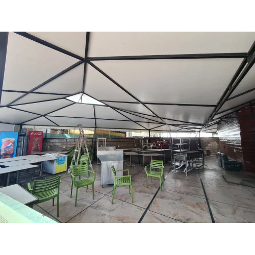 Banquet Hall Tensile Structure - Coating Type: Color Coated