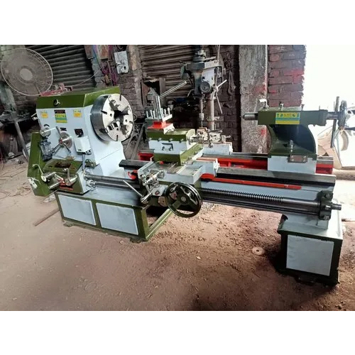 Kmt-02 V Belt Driven Lathe Machine - Automatic Grade: Semi Automatic