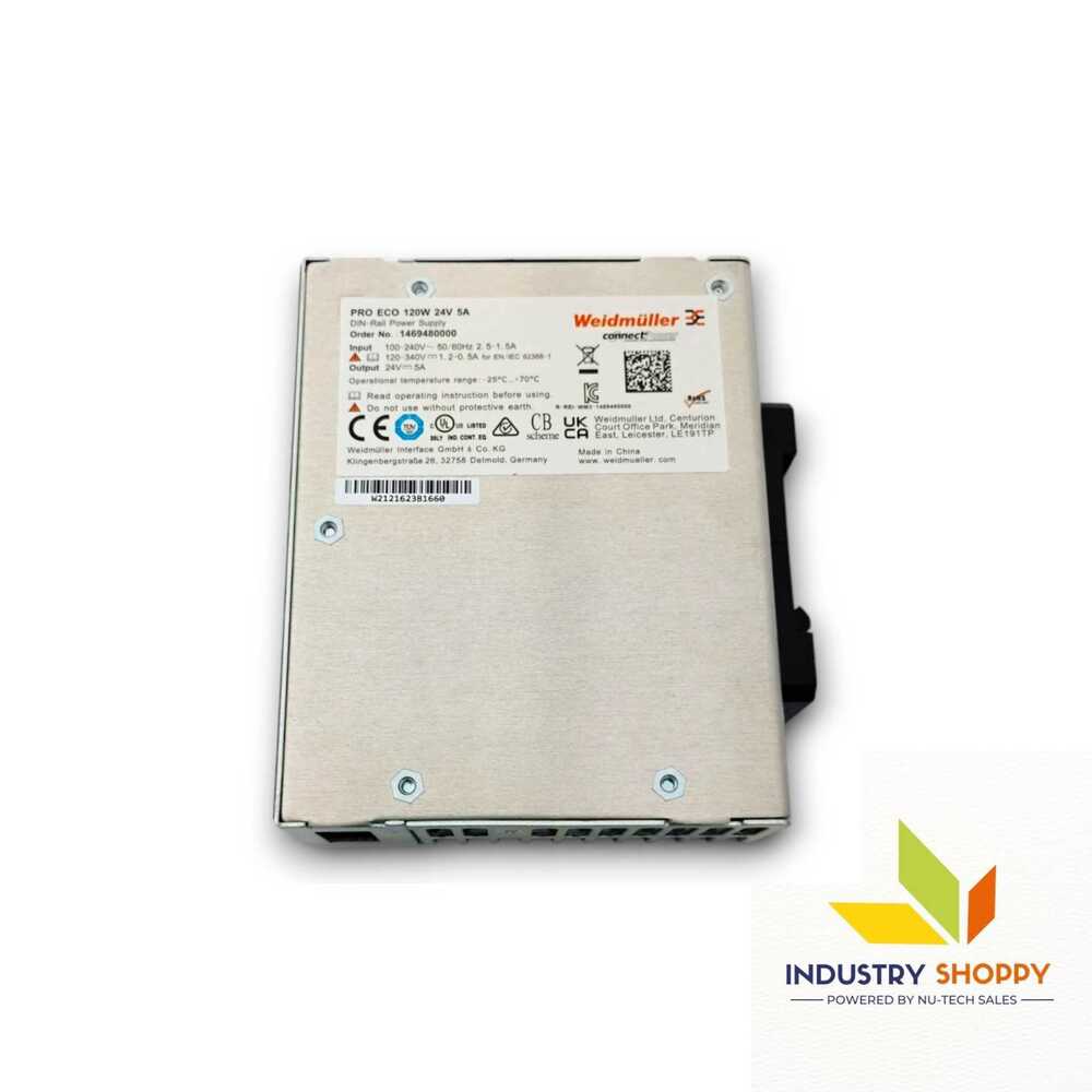 Weidmuller PRO ECO 120W 24V 5A SMPS Power Supply