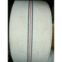Industrial Cotton Canvas Conveyor Belt - Nylon Material, 200mm Width, Sleek Grey Color | Heat Resistant, Customized Size, 1-year Warranty