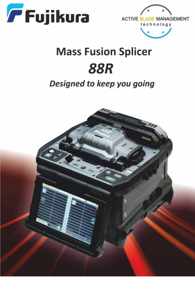 Fujikura 88r Splicing Machine - Application: Commercial & Industrial