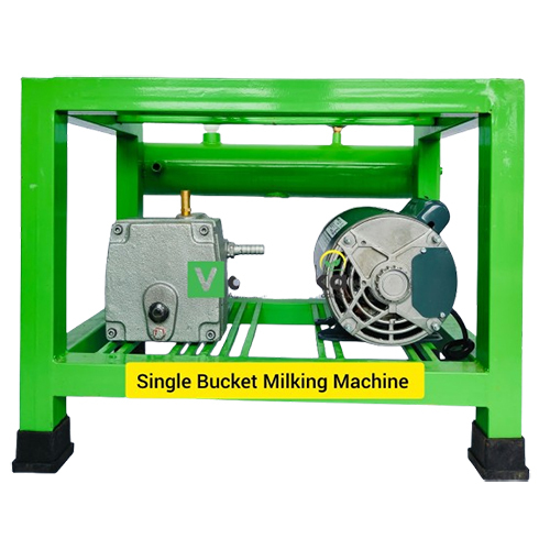 Single Bicket Milking Machine - Feature: Low Energy Consumption