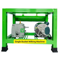 Single Bicket Milking Machine