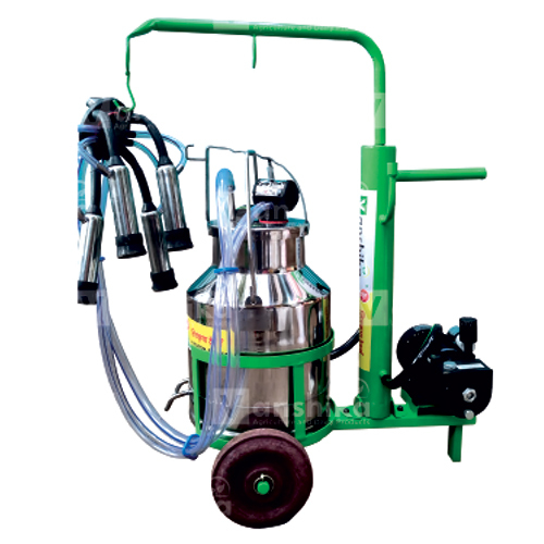 Vertical Trolley Model P1T1 Nano Milking Machine - Feature: High Efficiency