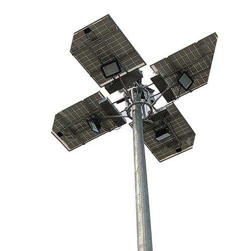4 Light Solar High Mast Light