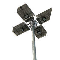 4 Light Solar High Mast Light