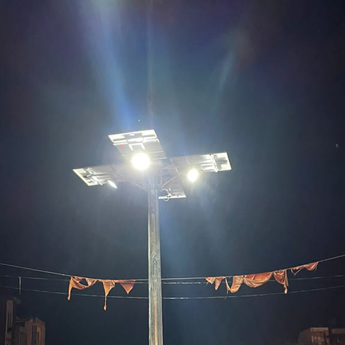 4 Light Solar High Mast Light