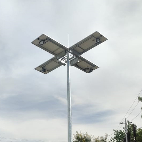 4 Light Solar High Mast Light