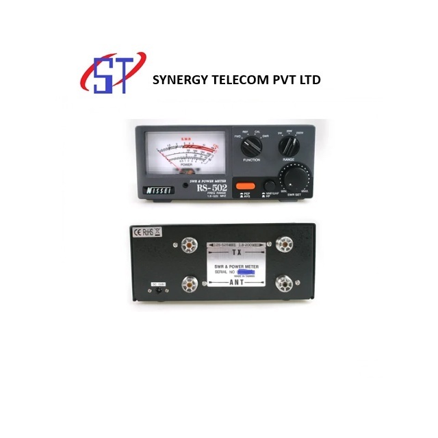 Nissei Analog Swr Meter Rs-502 1.6-525 Mhz 200w - Capacity: 1 Pcs/hr