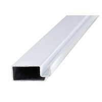 Aluminium Mesh Channel - High-quality Aluminium, Different Sizes Available, Sleek Silver Finish, Rectangular Shape For Easy Window Fittings