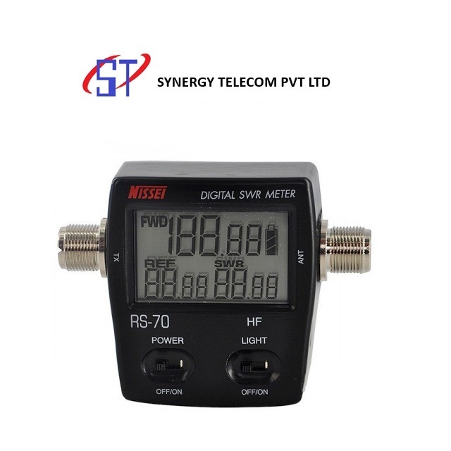 Nissei RS-70 SWR 1.6-60 MHz Wattmeter 200W