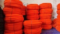 Hdpe Dwc Pipe 63/50 Mm - Hdpe Material, 63mm Diameter, Orange Color, Seamless Design, Waterproof, Corrosion Resistant, 20-year Lifespan, Electrical Cable Support