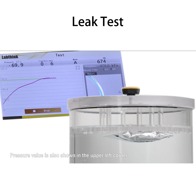 Vacuum Leak Test Apparatus For Vairous Packages