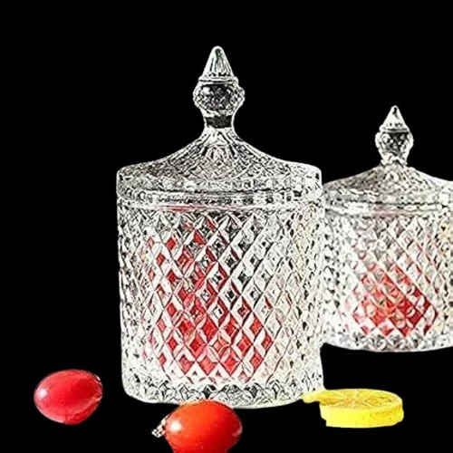 Crystal Candy Jar - Color: Transparent