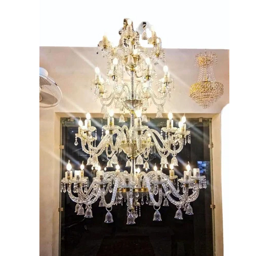 Designer Glass Hanging Chandelier - Application: Industrial