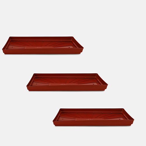 SHERA - UPTP Terracotta Plate Planter Saucer Set