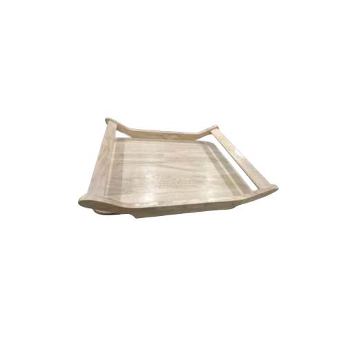 10X10 Inch Wooden Hamper Tray - Finish: Smooth