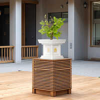 FOX B - White Tulsi Planter