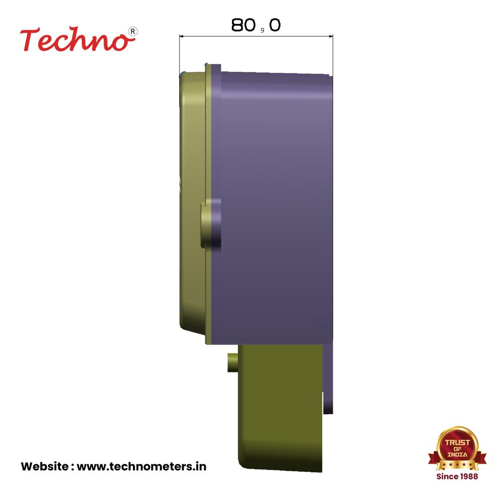 Ac Three Phase Static Watt Hour Meter With Lcd