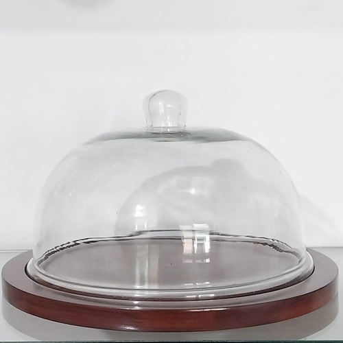 10 Inch Glass Cake Cover - Automatic Grade: Manual