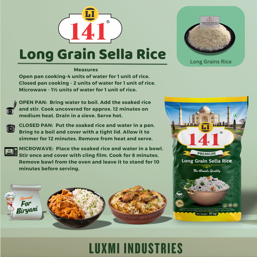 141 Long Grain Sella Rice