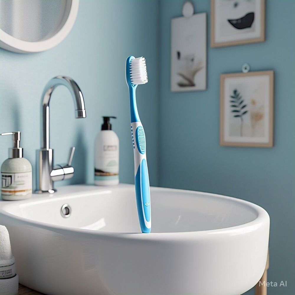 Plastic tooth brush