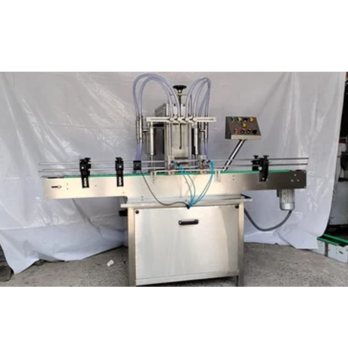 Automatic Four Head Volumetric Filling Machine - Capacity: 2000 Pcs/Hr