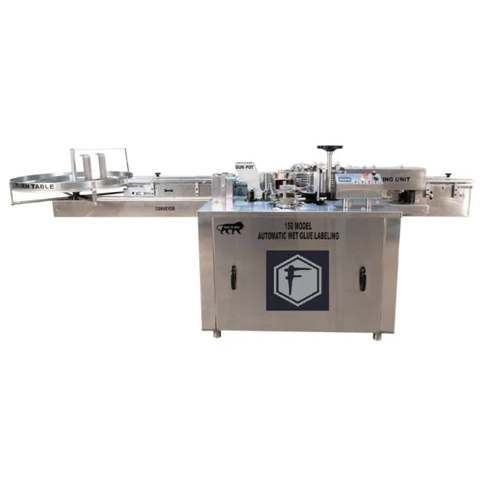 Fully Automatic High Speed Gum Labeling Machine - Capacity: 20 Pcs/Min