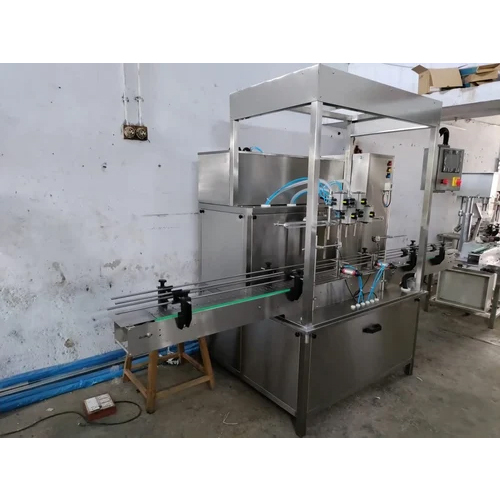 Automatic Four Head Servo Filling Machine